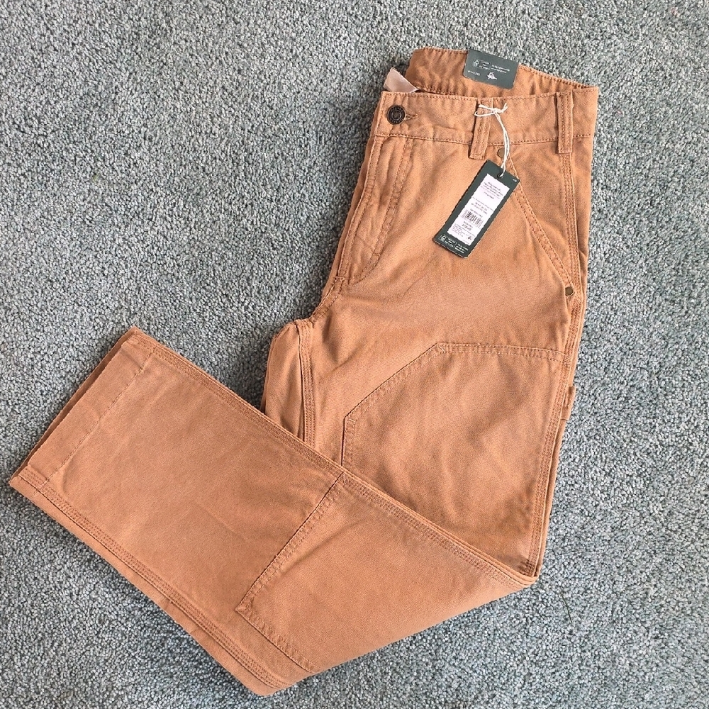 Men's Alpine Design Utility Pants, Brown Khaki 30×30, NWT